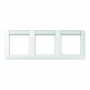 Jung AS 5830 NA WW Framework, 3x, fonts 13 x 55,5 mm (BB 20.1), for horizontal combination