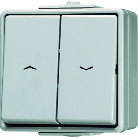 Jung 609 VW Blinds, 10 AX, 250 V, Switch 1-pole