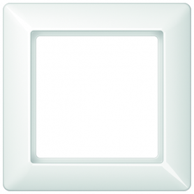 Jung AS 581 BF WW frame, 1x, break-proof, for horizontal and vertical combination