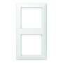 Jung AS 582 BF WW frame, 2x, break-proof, for horizontal and vertical combination