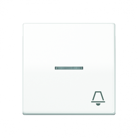 Jung AS 591 KO5K WW rocker, symbol ring, lens, light guide, central plate, for illuminatable probes