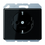 Jung SL 520 SW SCHUKO socket, 16 A 250 V
