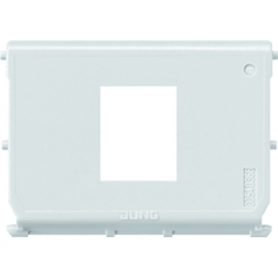 Jung 54-1 WE Mounting insert, for 1 Modular Jack socket 6 WE and 8 WE