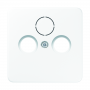 Jung CD 561 SAT WW Cover, break-proof, for antenna socket according to DIN 45330 and SAT-TV connector.
