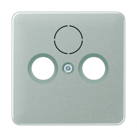 Jung CD 561 SAT PT Abdeckung, für Antennen-Steckdose nach DIN 45330 und SAT-TV-Steckdose