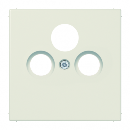 Jung LS 990 SAT cover, screw fastening, break-proof, for SAT-TV socket