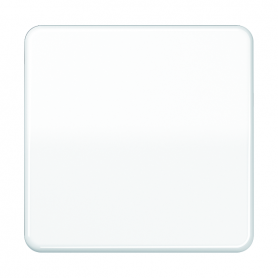 Jung CD 590 BF WW rocker, break-proof, for rocker switch, pushbutton switch and pushbutton