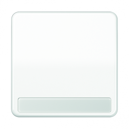 Jung CD 590 NABF WW Wippe, Schriftfeld, bruchsicher, für Schalter, Taster und Taster BA 1fach