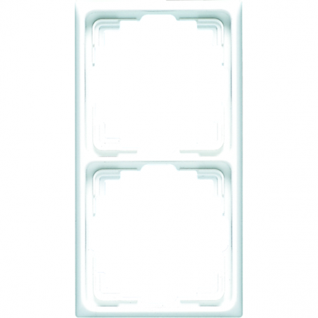 Jung CD 582 K WW frame, 2x, for cable channel, for horizontal and vertical combination