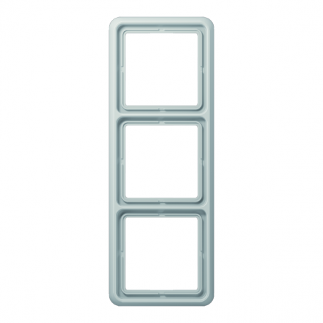 Jung CD 583 LG frame, 3 times, for horizontal and vertical combination