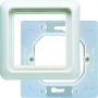 Jung CD 681 WU WW frame (sealing flange), breakproof, IP 44, 90 x 90 mm
