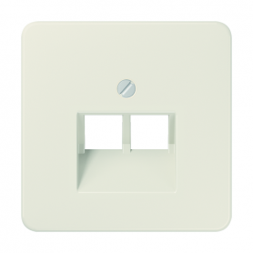 Jung 569-2 UA cover, for IAE/UAE connection and datad. Cat. 5e and Cat. 6 (2 x 8- police