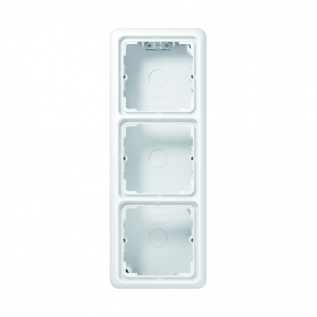 Jung CD 583 A WW Coating Kit, 3x, integrated, flame-retardant bottom plate, molded frame