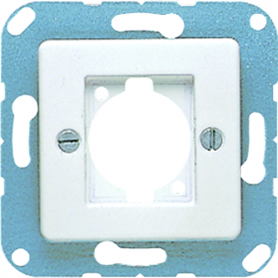 Jung 168-1 WW cover, for speaker connectors and chassis connectors