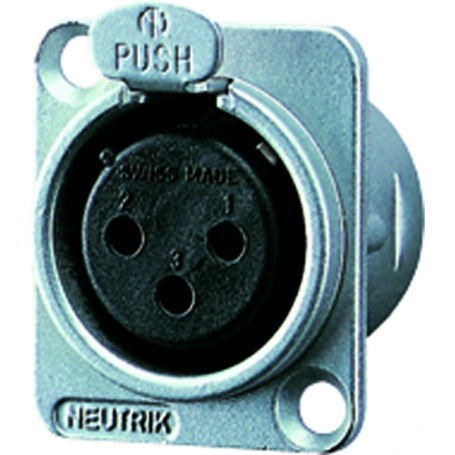 Jung CXLR-D Chassissteckdose (Einheitsgehäuse), XLR-kompatibel