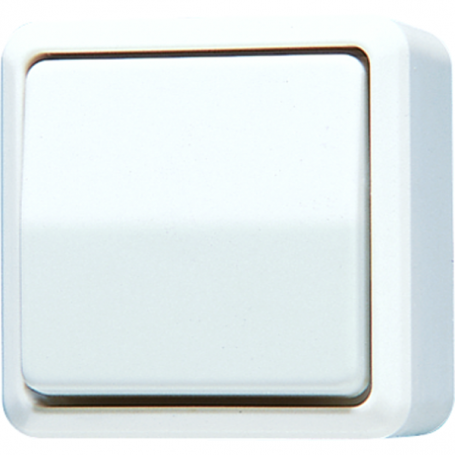 Jung 606 A WW Wippschalter, 10 AX, 250 V , Universal Aus-Wechsel