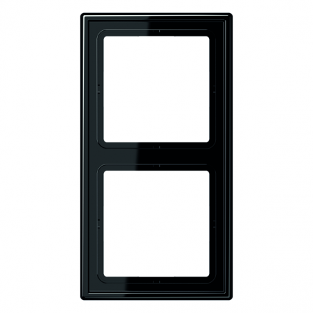 Jung LS 982 SW Rahmen, 2fach, für waagerechte und senkrechte Kombination