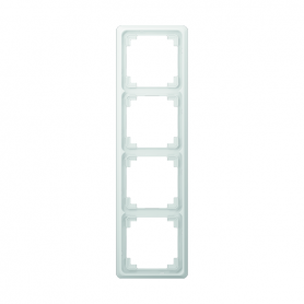 Jung CDP 584 WW Rahmen, 4fach, für waagerechte und senkrechte Kombination