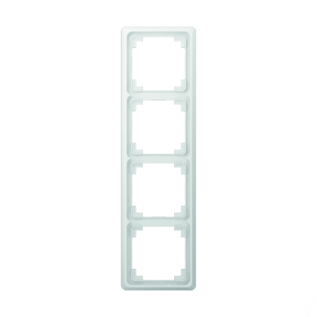 Jung CDP 584 WW frame, 4x, for horizontal and vertical combination