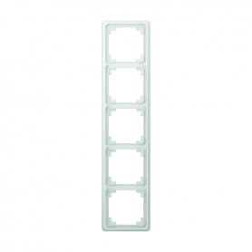 Jung CDP 585 WW frame, 5 times, for horizontal and vertical combination