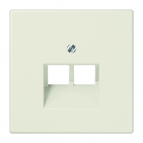 Jung LS 969-2 UA cover, for IAE/UAE connection and datad. Cat. 5e and Cat. 6 (2 x 8- police