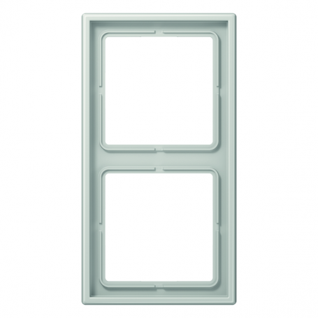 Jung LS 982 LG frame, 2x, for horizontal and vertical combination