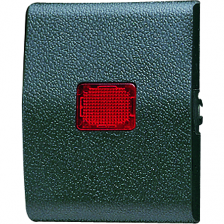 Jung 800 KO rocker, red light exit window, for pushbutton BA 1x