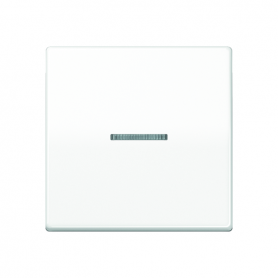 Jung AS 591 KO5 BF WW rocker, lens, light guide, central plate, break-proof, for Wipp control switch, touch control switch and