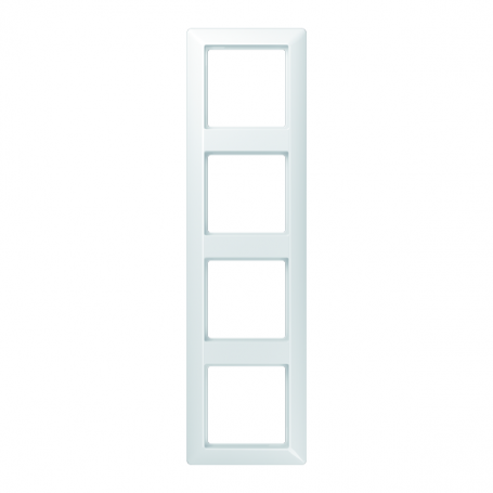 Jung AS 584 BF WW Frame, 4x, break-proof, for horizontal and vertical combination