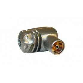 Televes KKW2000N IEC-Winkelkupplung geschraubt, Gussausführung 413310