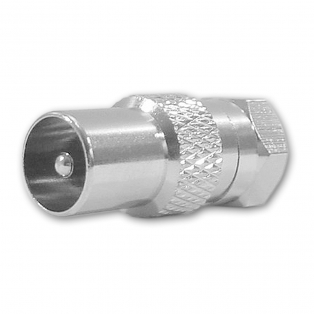 Televes FS-KS1 F-Adapter (F-Stecker / IEC-Stecker) 3823