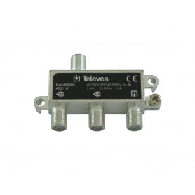 Televes AZ211D 2-fach Abzweiger 5-1218 MHz AD:  11 dB 456203