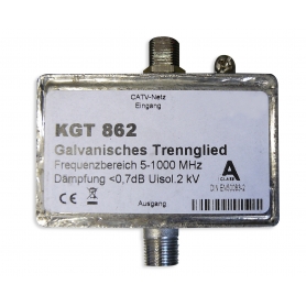 Televes KGT862 Galvansches Trennglied für BK-Anlagen X4270