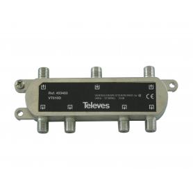 Televes VT610D 6-fach Verteiler 5-1218 MHz VD: 10 dB  453403
