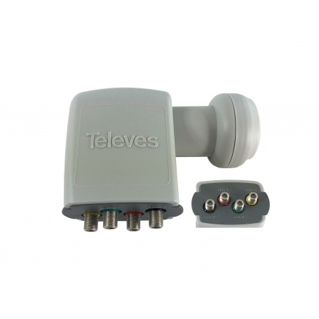 Televes SP44EN Quatro-Speisesystem Feed 40 mm  RM: 0,3 dB typ. 747102