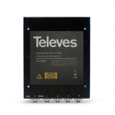 Televes OVT4N Optischer Verteiler 4 - Ausgänge 235901