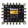 Televes MS56C 5 in 6 Guss-Multischalter NEVO, receiverpowered, kaskadierbar 714502