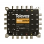 Televes MS58C 5 in 8 Guss-Multischalter NEVO, receiverpowered, kaskadierbar 714503