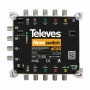 Televes MSU5416C NEVO-SAT-CR-Switch, 5 Eingänge in 4 Ausgänge mit jeweils 16 Frequenzen, kaskadierbar 714112