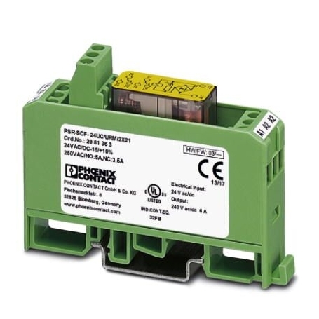 Phoenix PSR-SCF- 24UC/URM/2X21 Koppelrelais 2981363