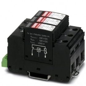 Phoenix VAL-MS-T1/T2 1000DC-PV/2+V-FM Blitzstrom / Prekomerno napetostni kabel tipa 1/2 2801161