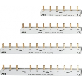 ABB 2CDL231001R1009 PS3/9 Fázisvasút 3Ph,9Pins, 10qm m