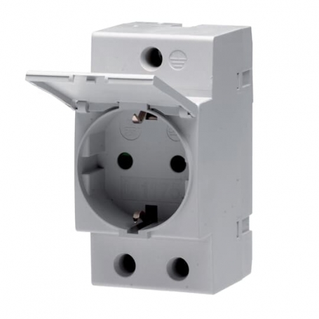 ABB 2CSM211000R0721 M1175-C SCHUKO-Steckdose mit Klappdeckel