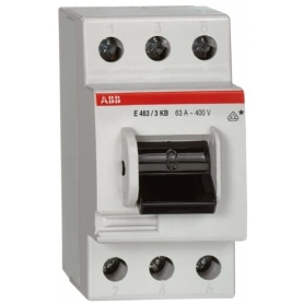 ABB 2CCE160300R0131 E463/3-KB hlavný prepínač 3S,63A,400VAC
