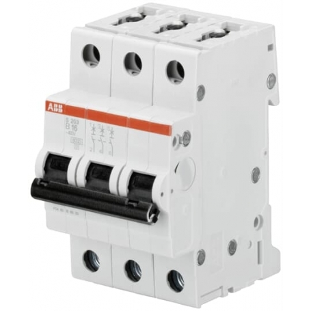 ABB 2CDS253001R0105 S203-B10 B-Char., 6 kA, 10 A, 3P