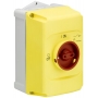 ABB 1SAM201911R1011 IB132-Y Insulating material housing red/yellow NOT-AUS, IP65, 3 times lockable