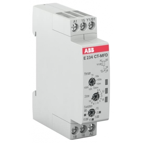 ABB 1SVR500020R0000 CT-MFD.12 time relay, multifunction 1We, 24-240VAC, 24-48VDC