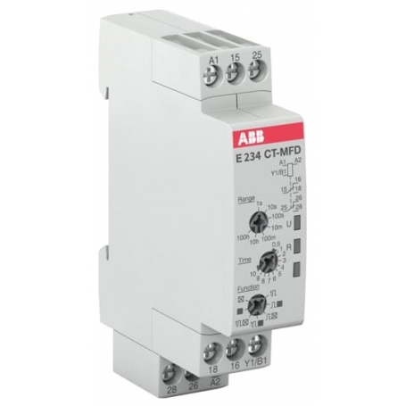 ABB 1SVR500020R1100 CT-MFD.21 Time relay, multifunction 2We, 12-240VAC/DC