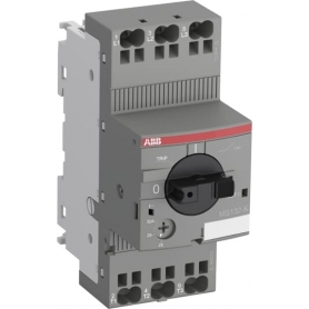 ABB 1SAM350010R1008 MS132-4.0K Interruptor de seguridad de motor con terminales de empuje,