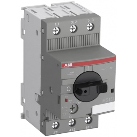 ABB 1SAM350000R1009 MS132-6.3 Rotura del interruptor del motor clase 10, 4.0 ... 6.3 A